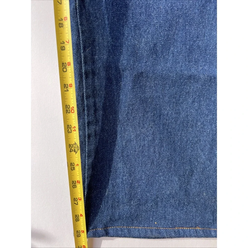 Dickies Denim Blue Jeans Men's 52UL Dark Wash Workwear Big & Tall NEW
